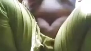 Unsatisfied village Bhabhi showing and fingering