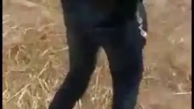 Village lovers caught by voyeur outdoors in viral Desi mms video
