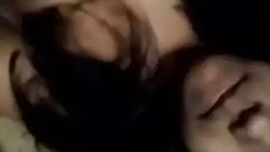 Today Exclusive -cute Desi Girl Record Nude Selfie