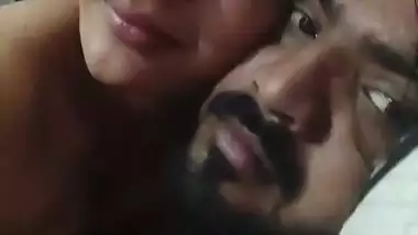 Cute Hindi bhabhi riding dick of husband brother