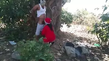 Fucking Hot Aunt Outdoor First time Christmas Santa Claus