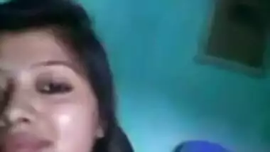 Beautiful girl teasing video for lover