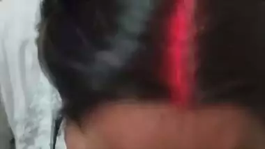 Local village wife blowjob to husband viral POV clip