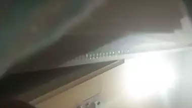 Mom wearing bra after showing her big boobs