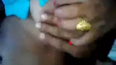 Desi horny husband exposes wife boobs pussy on cam